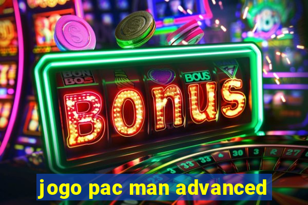 jogo pac man advanced