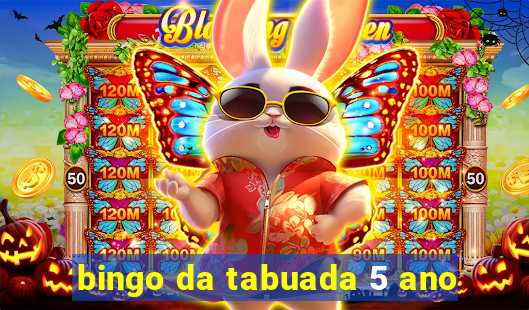 bingo da tabuada 5 ano