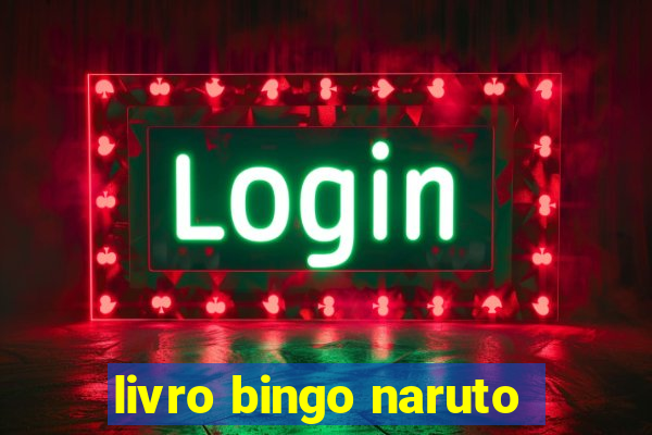 livro bingo naruto