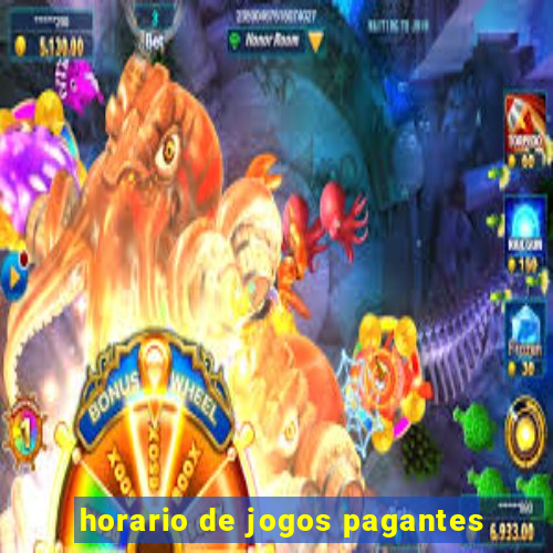 horario de jogos pagantes