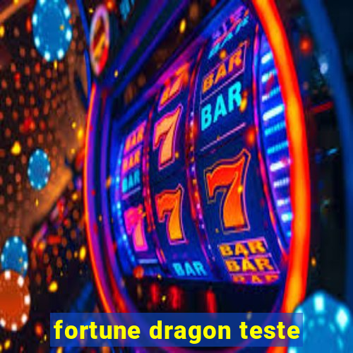 fortune dragon teste