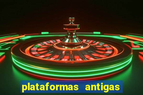 plataformas antigas de jogos