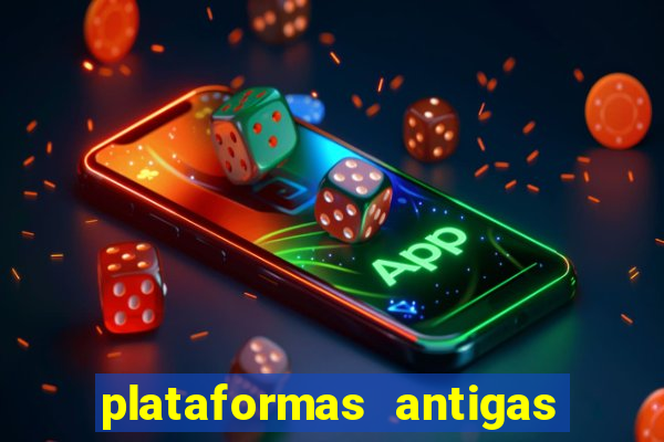 plataformas antigas de jogos