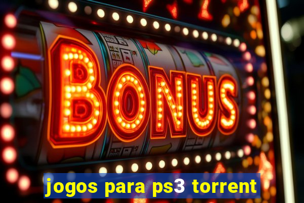 jogos para ps3 torrent