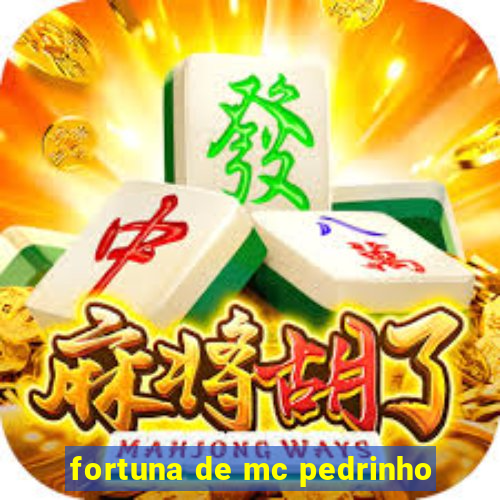 fortuna de mc pedrinho