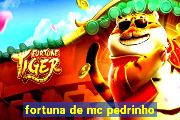 fortuna de mc pedrinho