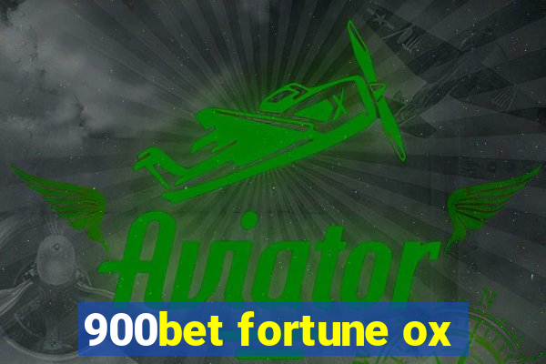 900bet fortune ox