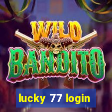 lucky 77 login