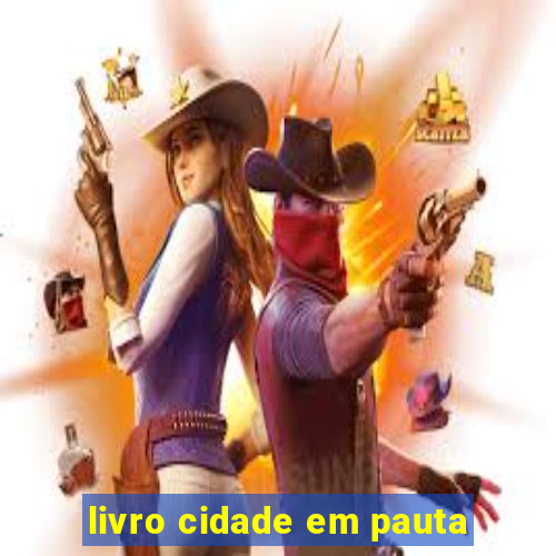 livro cidade em pauta