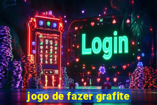 jogo de fazer grafite