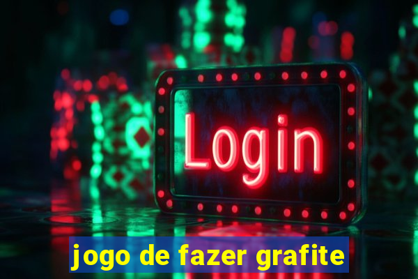 jogo de fazer grafite