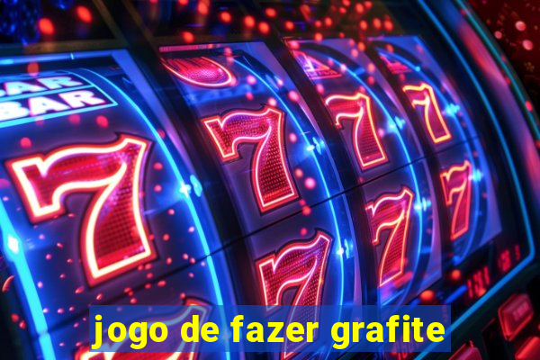 jogo de fazer grafite