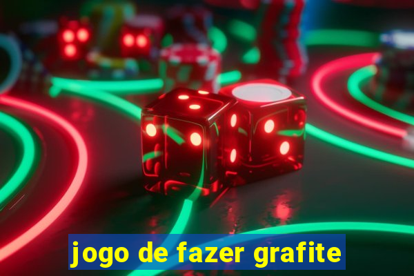 jogo de fazer grafite