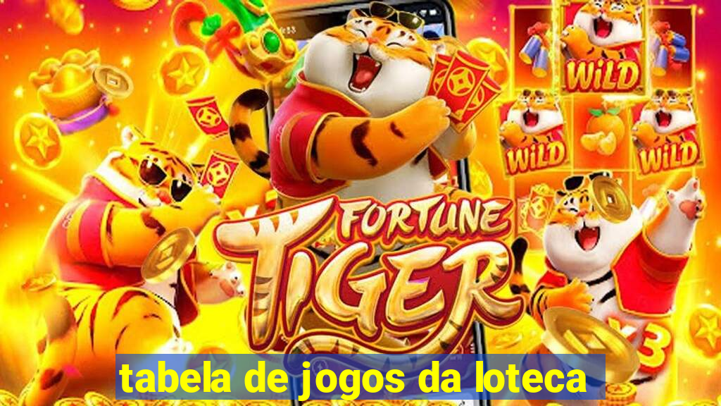 tabela de jogos da loteca