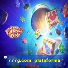 777g.com plataforma de jogos