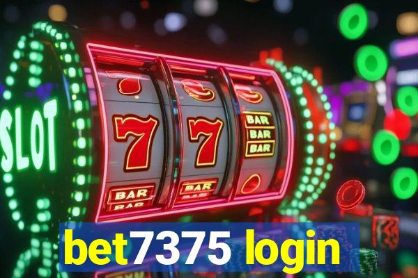 bet7375 login