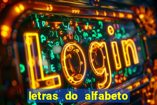 letras do alfabeto personalizadas para imprimir