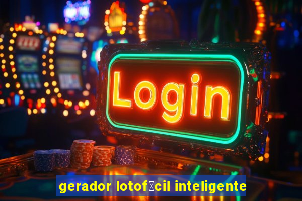 gerador lotof谩cil inteligente