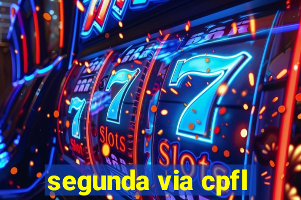 segunda via cpfl