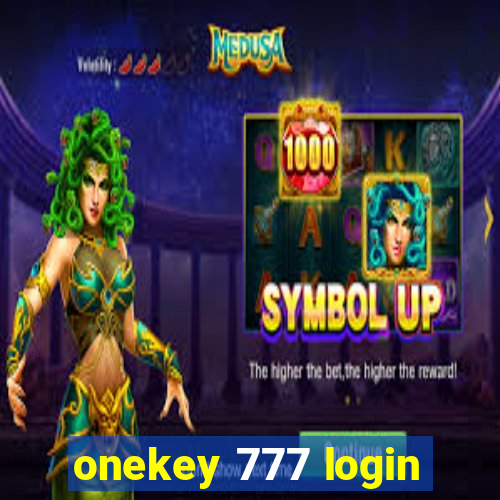 onekey 777 login