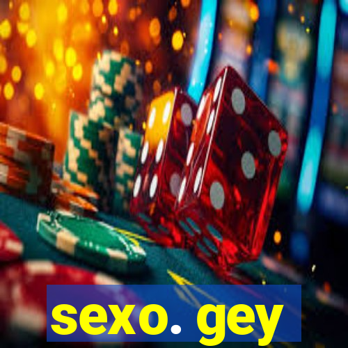 sexo. gey