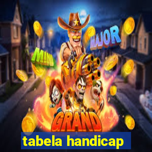 tabela handicap