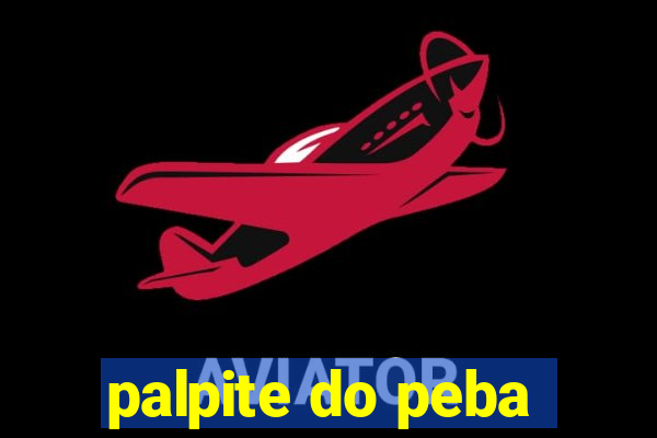 palpite do peba