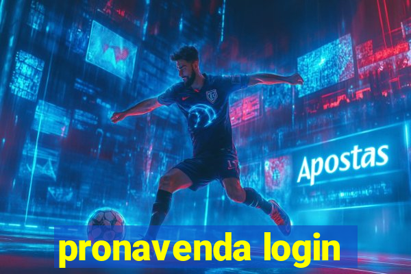 pronavenda login