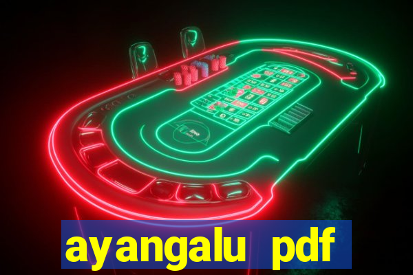 ayangalu pdf ayangalu orisha