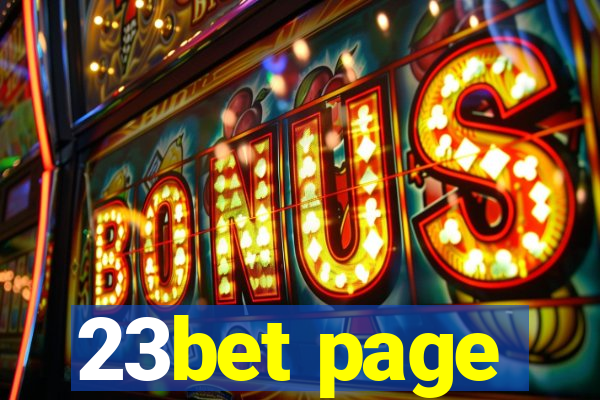 23bet page