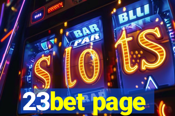 23bet page