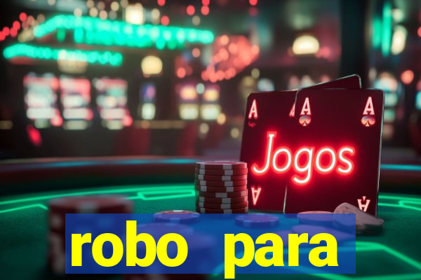 robo para plataforma de jogos