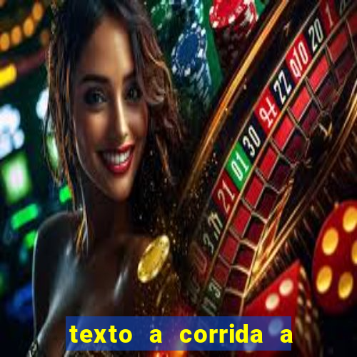 texto a corrida a lagarta lili