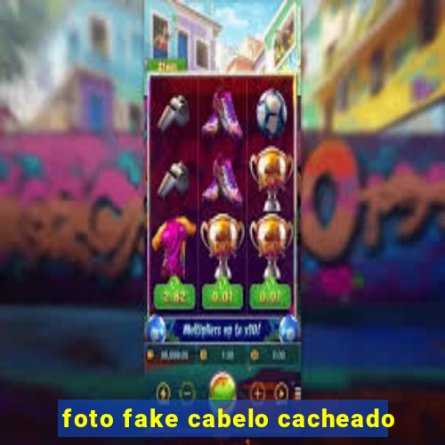 foto fake cabelo cacheado