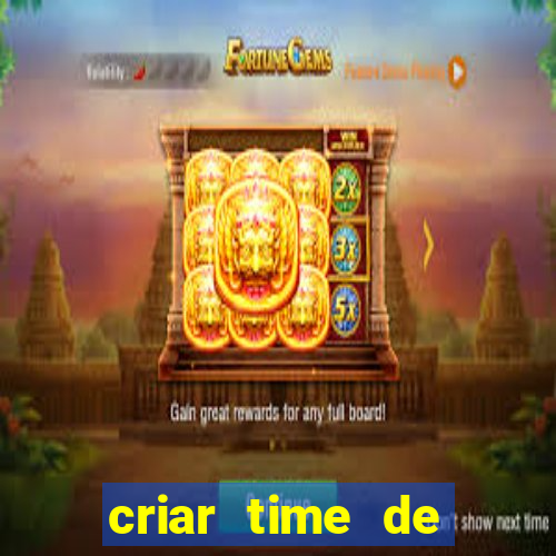 criar time de futebol simulador