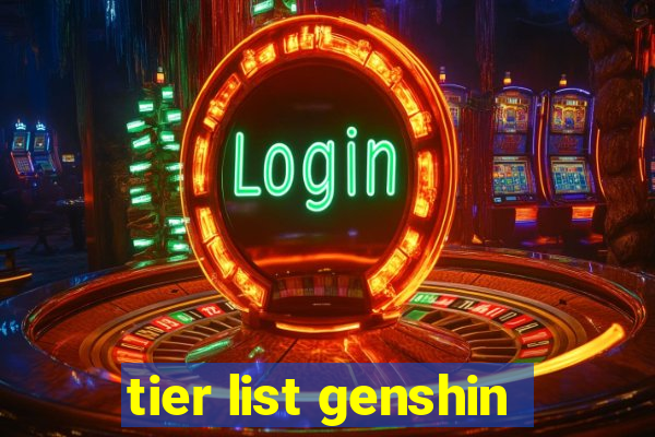 tier list genshin