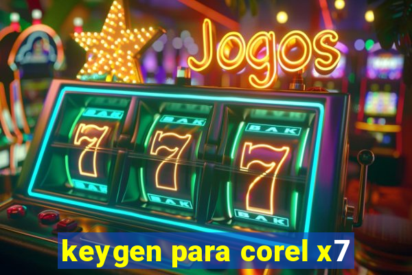 keygen para corel x7