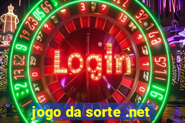 jogo da sorte .net