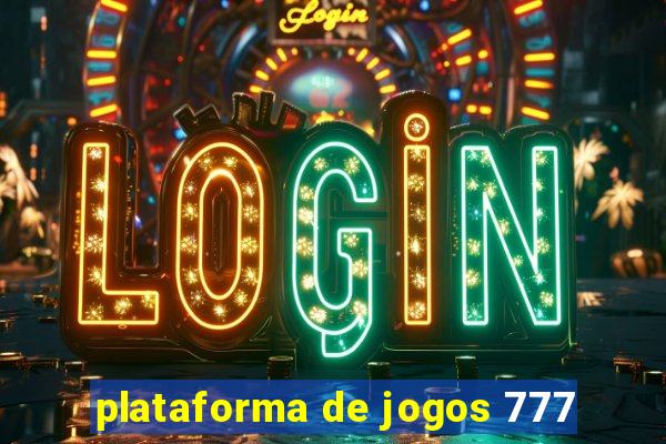 plataforma de jogos 777