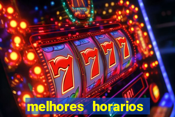 melhores horarios pagantes fortune tiger