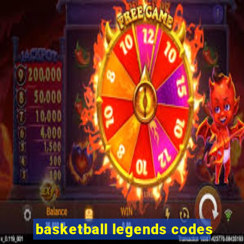 basketball legends codes