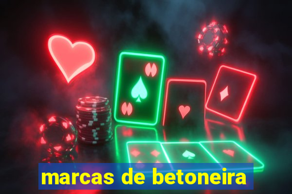 marcas de betoneira