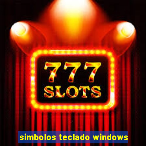 simbolos teclado windows