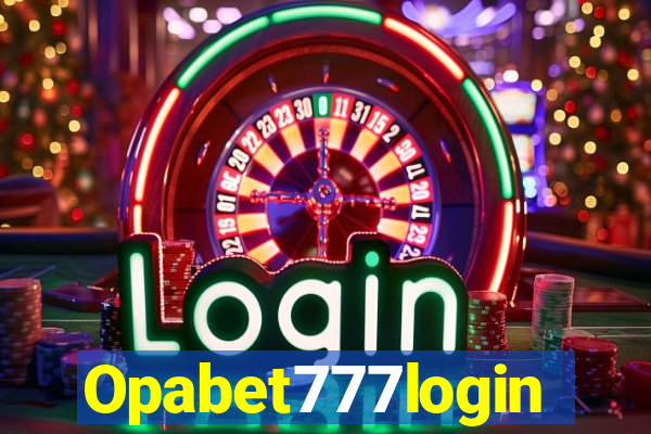 Opabet777login