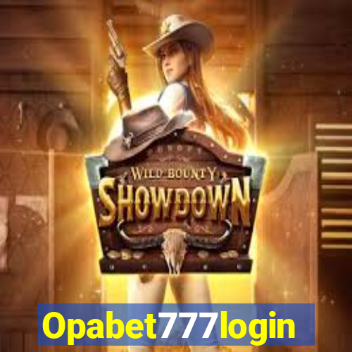 Opabet777login