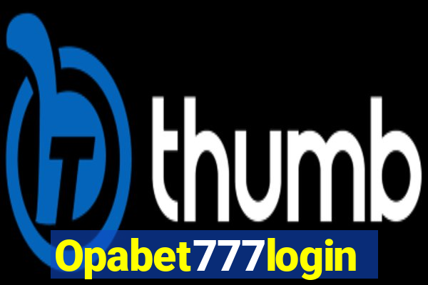 Opabet777login