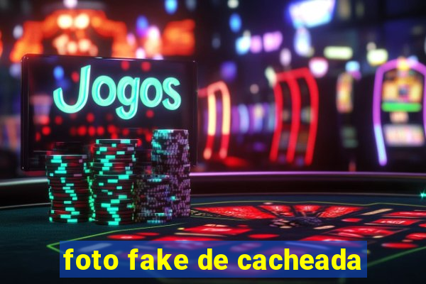 foto fake de cacheada