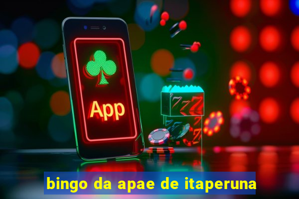 bingo da apae de itaperuna