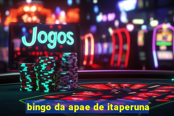 bingo da apae de itaperuna