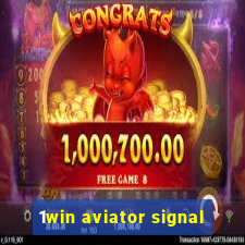 1win aviator signal